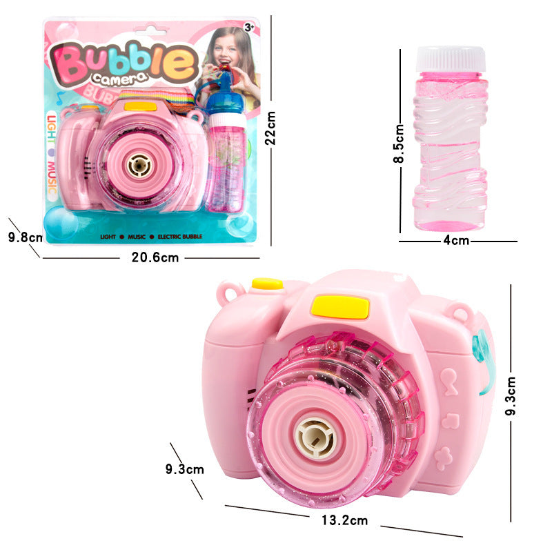 Camera Bubble Blowing Toy
