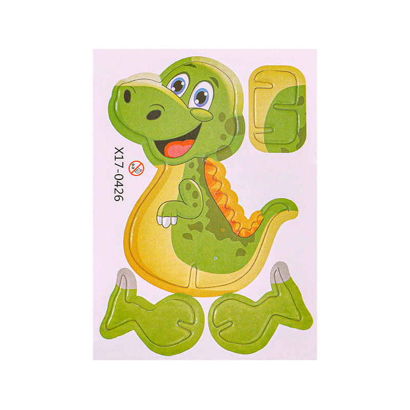 Cartoon Dinosaur 3D Puzzle For Children