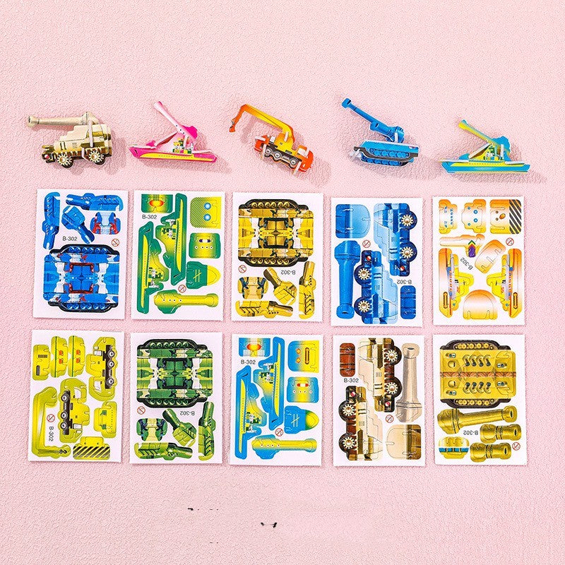 Cartoon Dinosaur 3D Puzzle For Children
