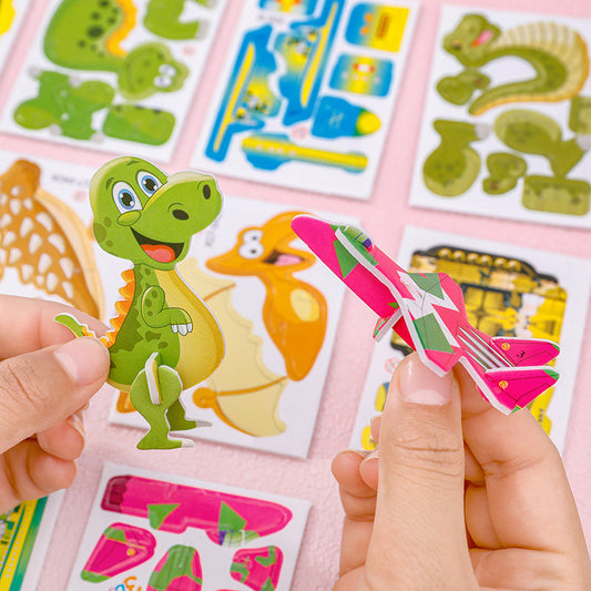 Cartoon Dinosaur 3D Puzzle For Children