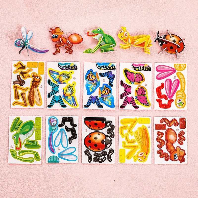 Cartoon Dinosaur 3D Puzzle For Children